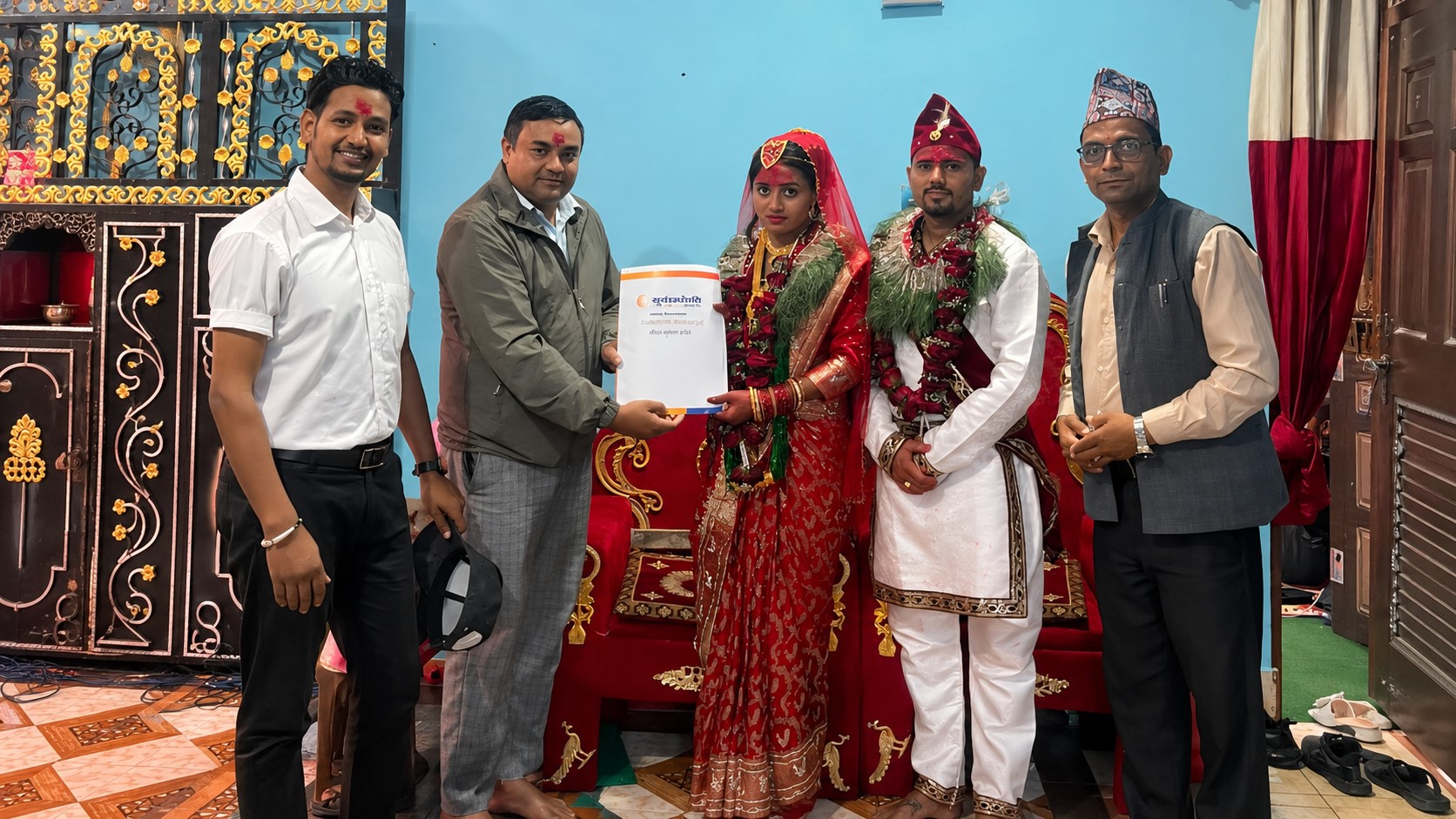 विवाहमा सुनचाँदी होइन, जीवन बीमा उपहार ! सूर्यज्योति लाइफ जाजरकोटमा प्रेरणादायी उदाहरण 